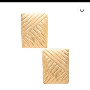 Gold Geometric Women Earrings